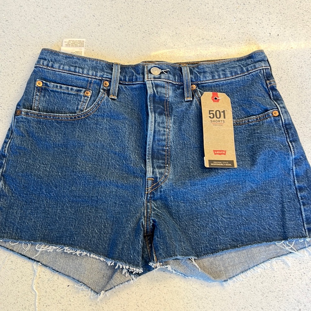 High Rise Levi 501s